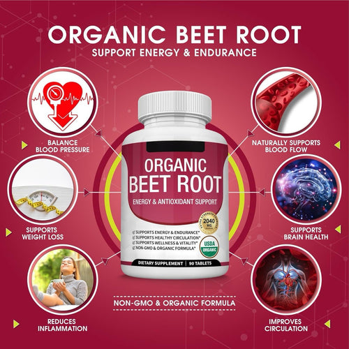 Beetroot Tablets Dietary Supplement